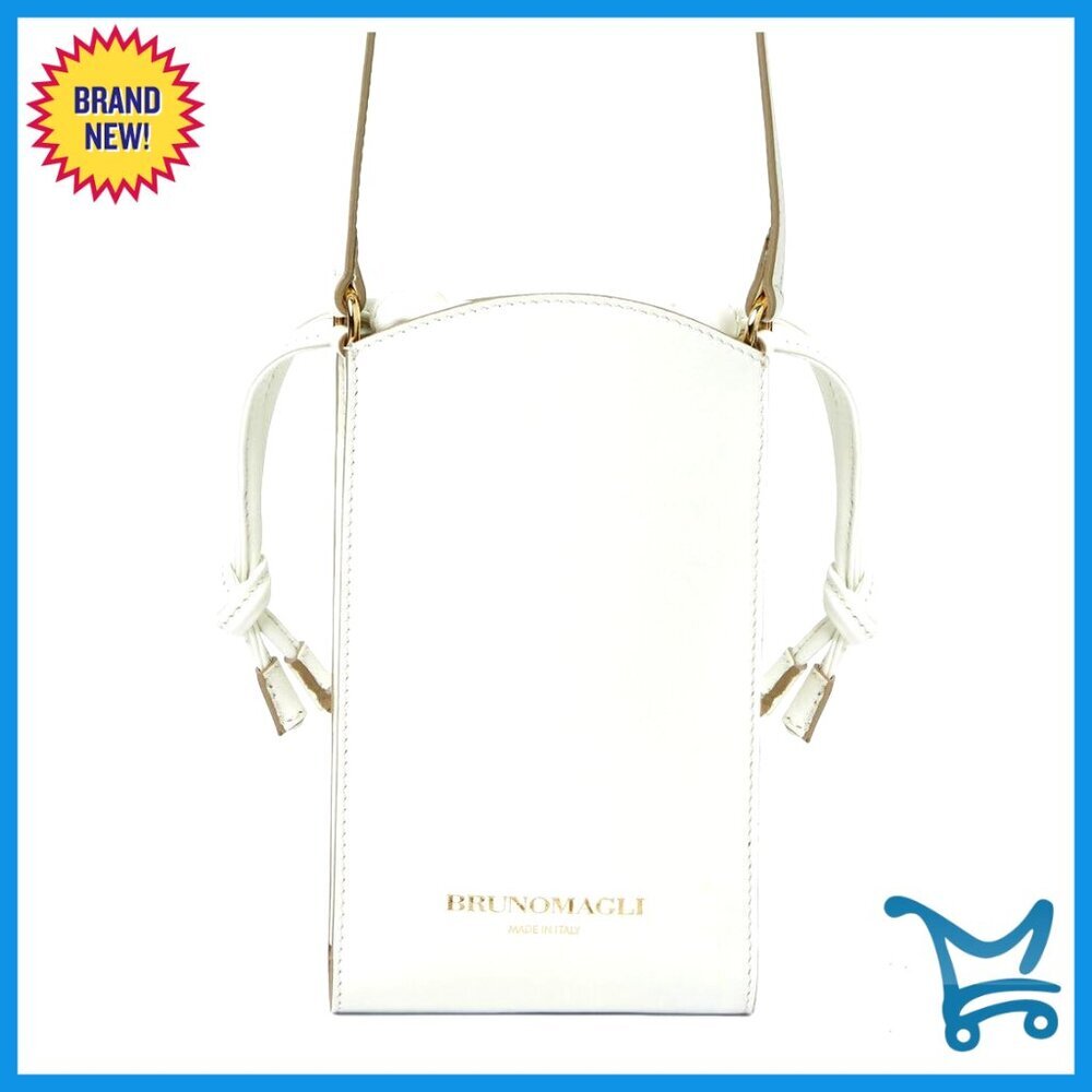 Italian Leather Crossbody Bag, Structured Draw Opening, Lightweight Chic